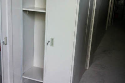 深圳鋼制二門衣柜定做批發,公寓宿舍配套家具出售